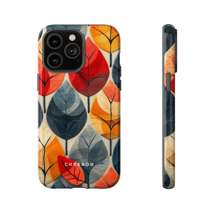 Scandinavian Leafy Serenity - Protective Phone Case