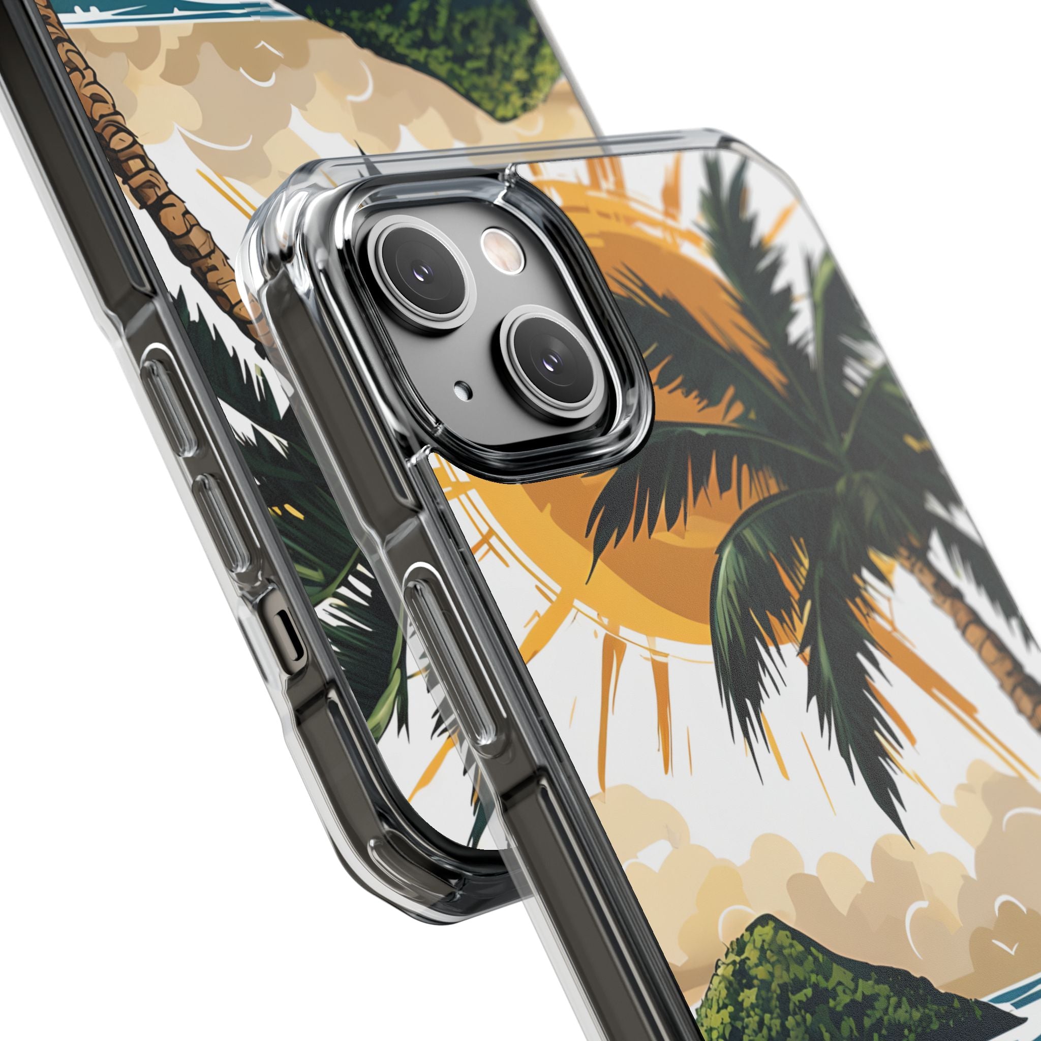 Sunny Palm Breeze iPhone 14 Plus Case - Impact