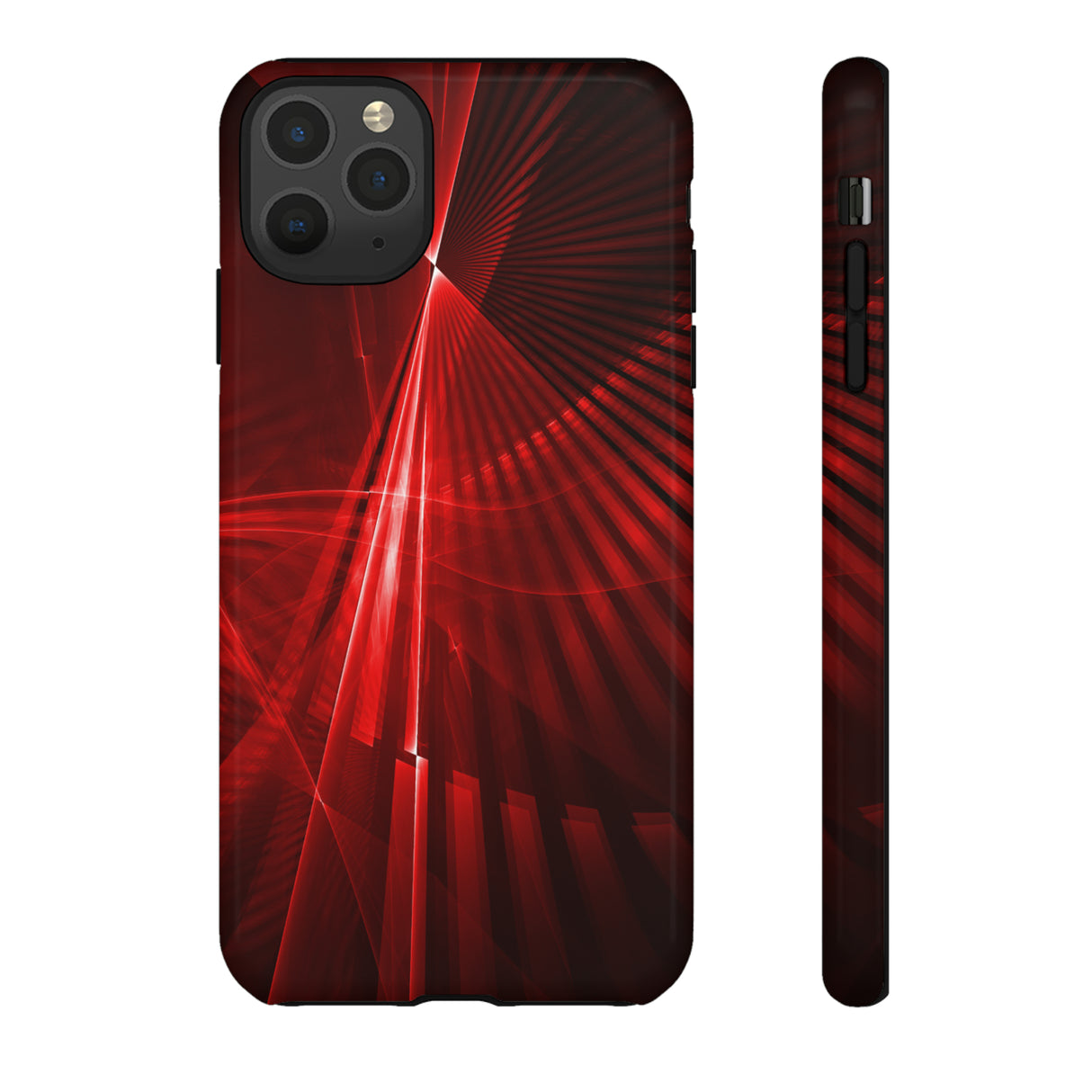 Red Disco Lights - Protective Phone Case