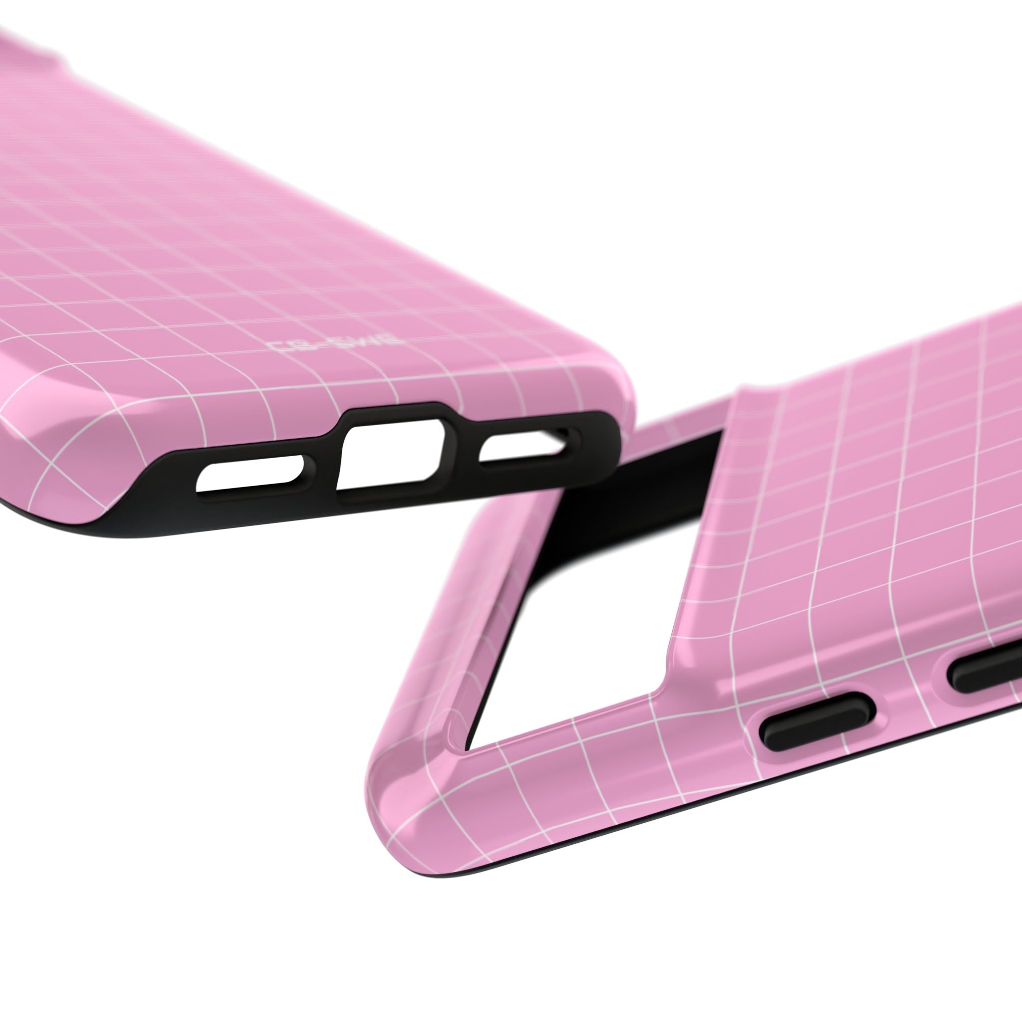 Pink Squares Align - Google Pixel Case