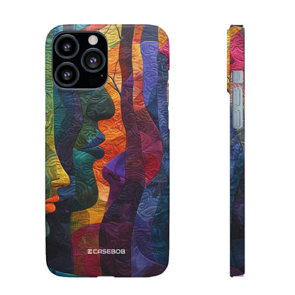 Interwoven Vibrance | Slim Phone Case for iPhone