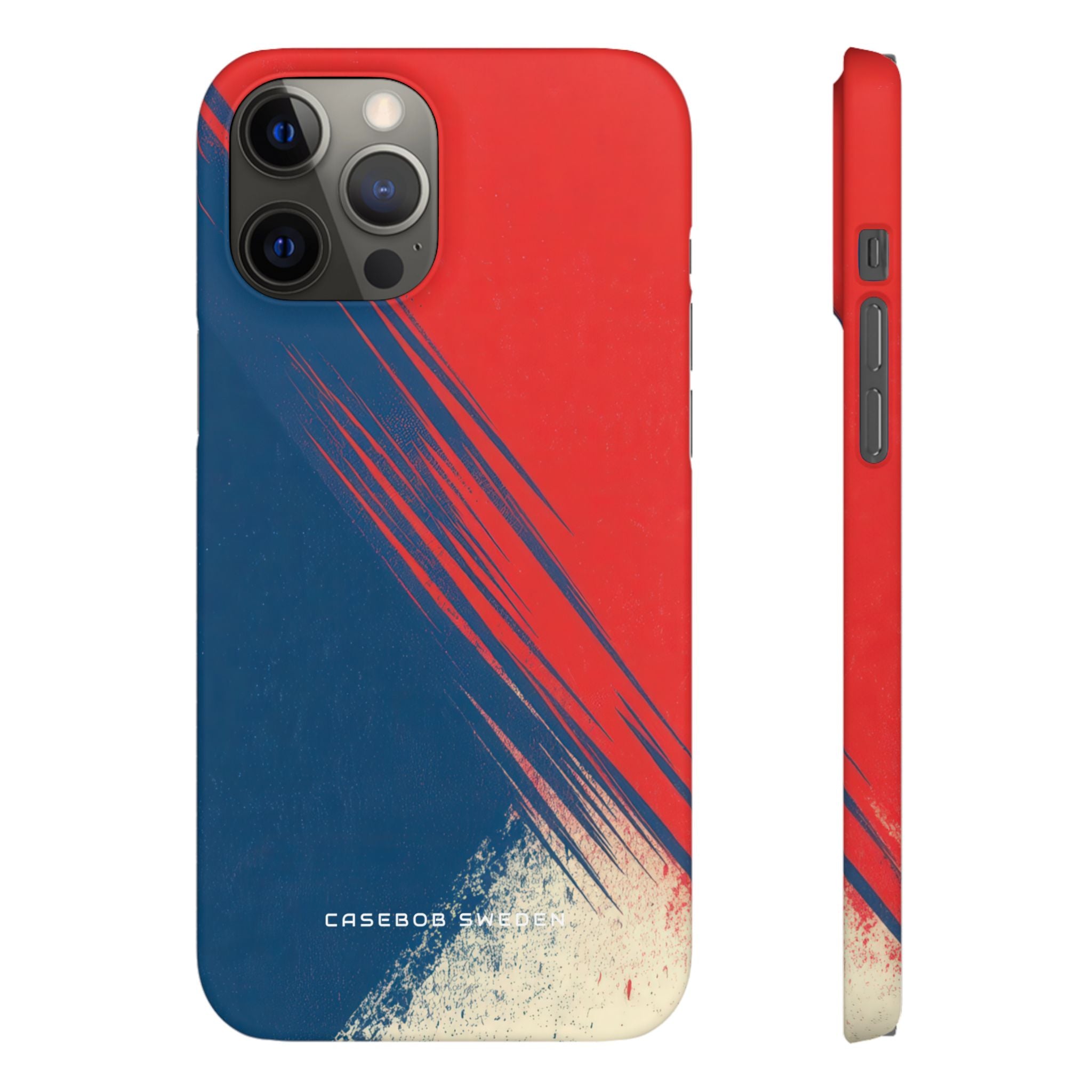 Vintage Brushstroke Harmony iPhone 12 - Slim Phone Case