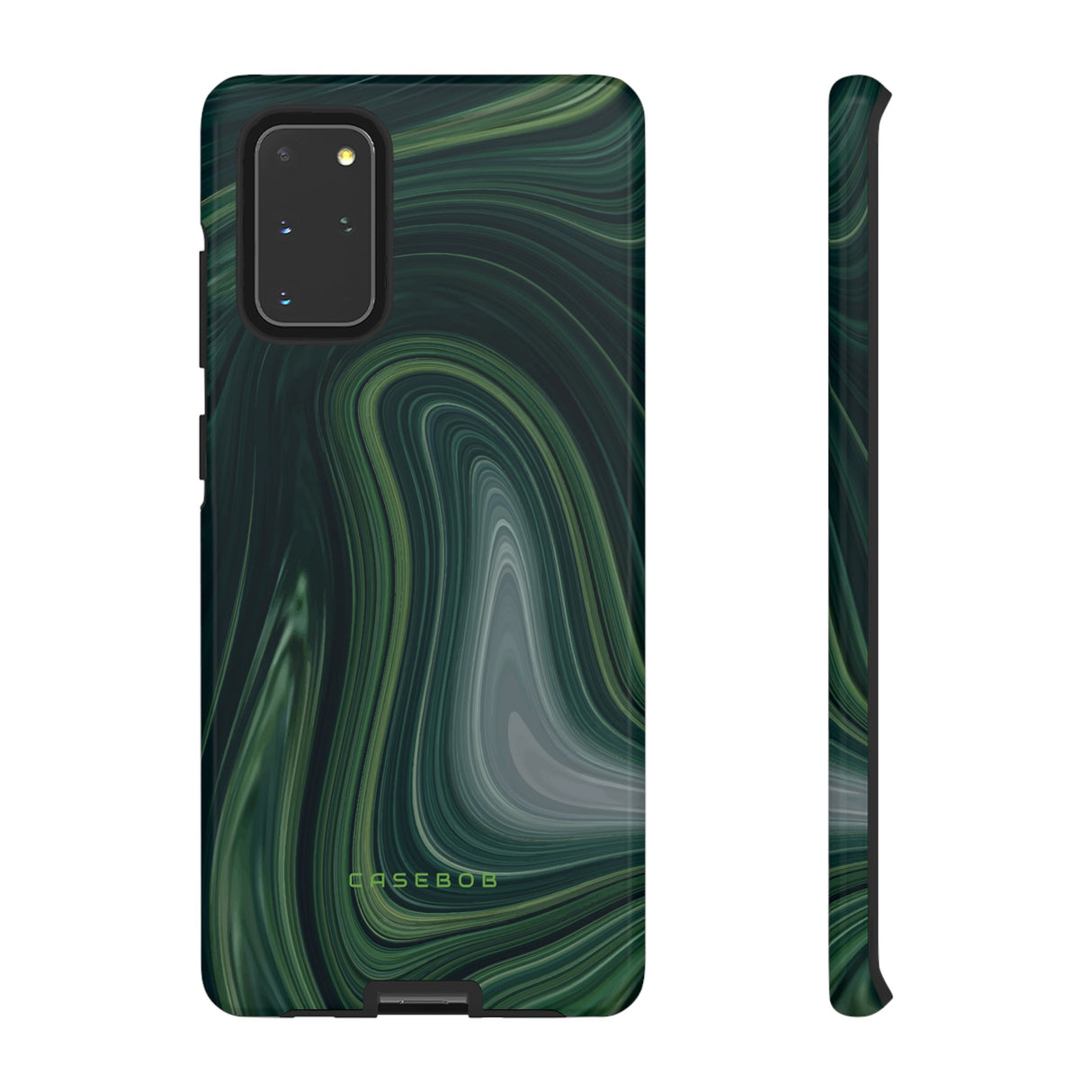 Green Marble - Protective Phone Case