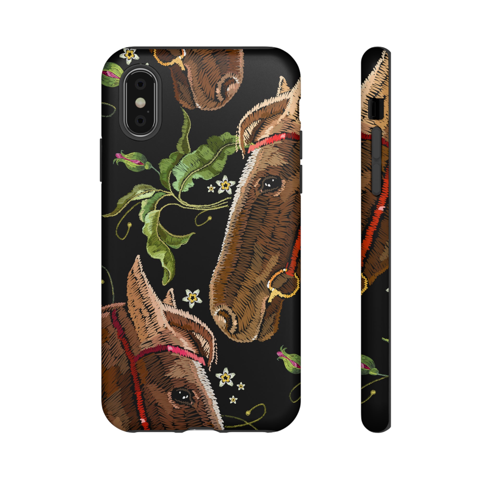 Horse Drawing - Protective Phone Case