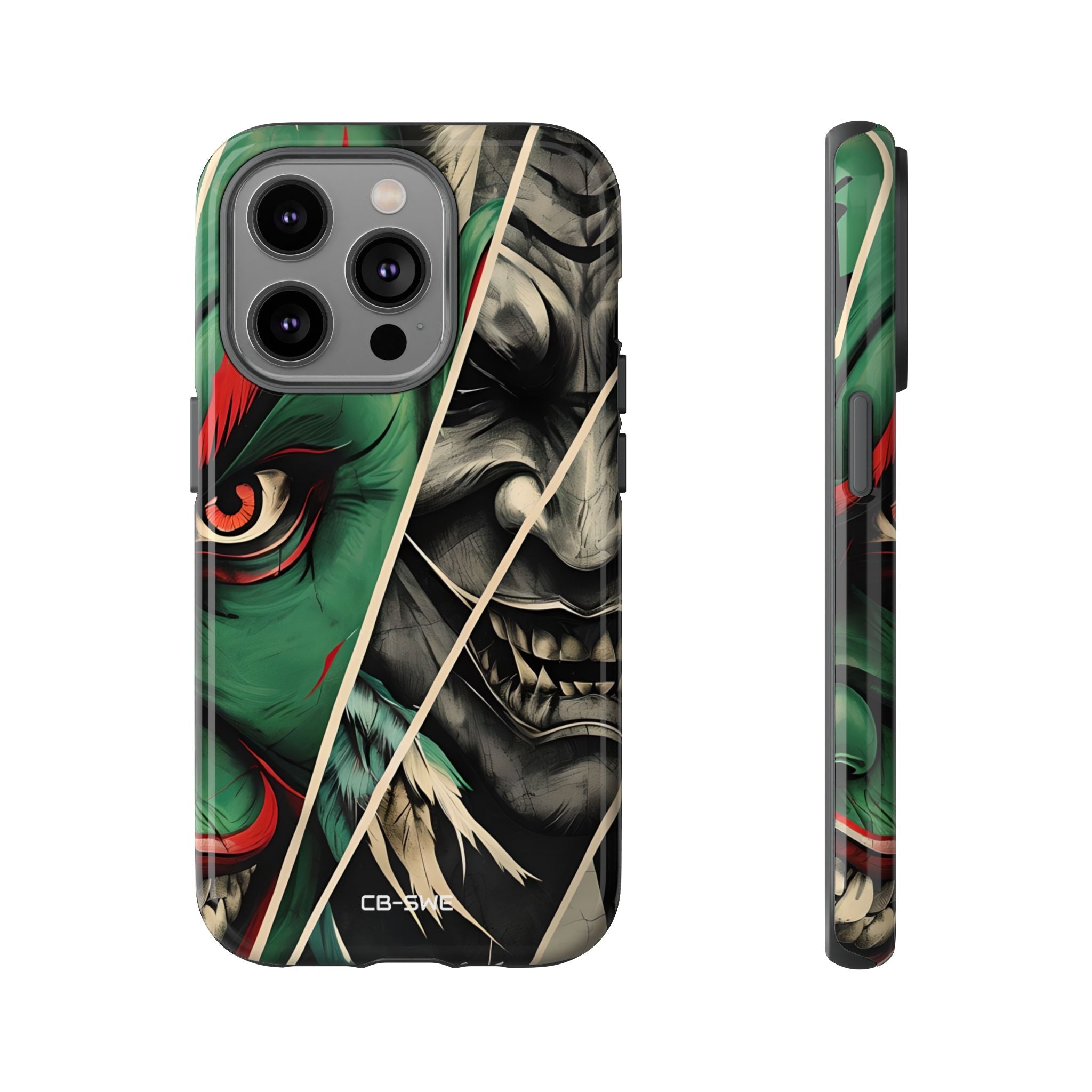 Demonic Panels Clash - iPhone Case
