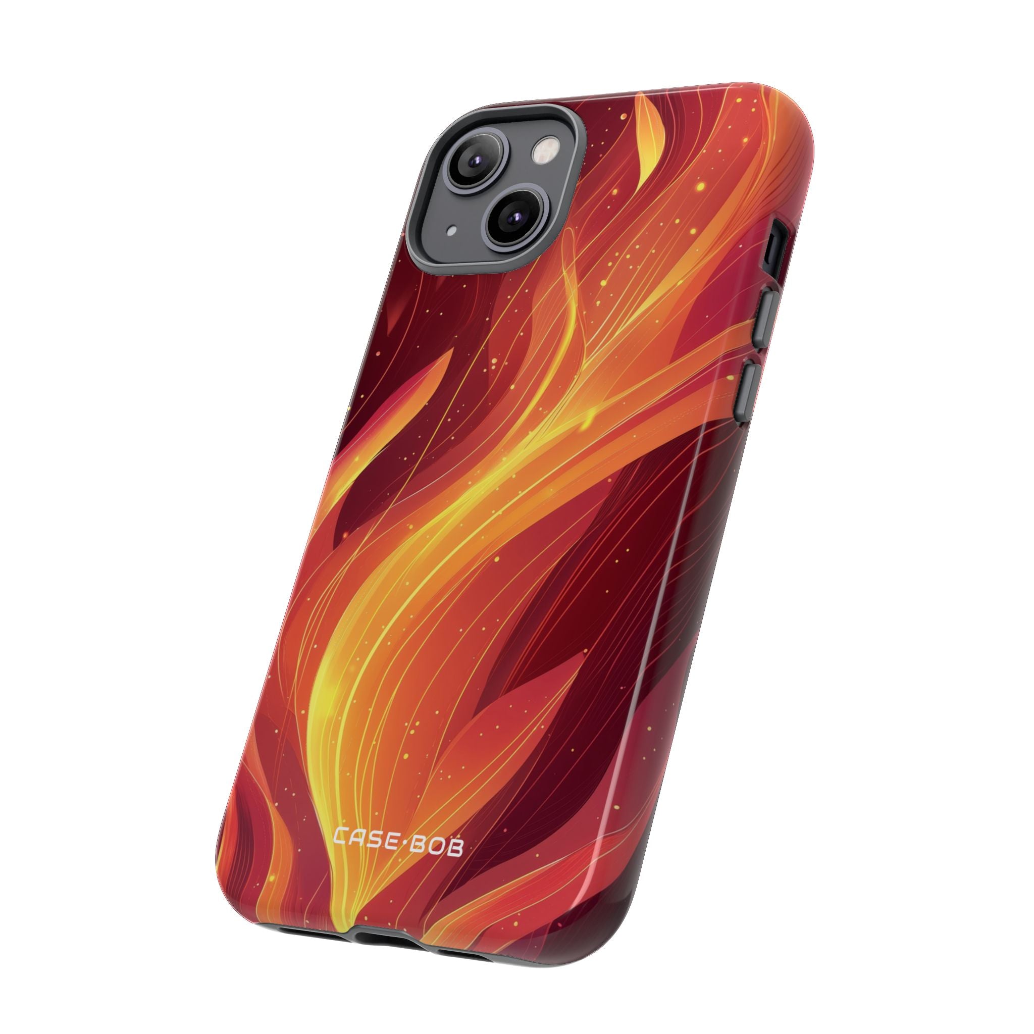 Flaming Flow iPhone 14 Plus Case - Tough