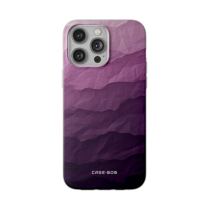 Purple Wave Layers iPhone 14 Pro Max Case - Soft