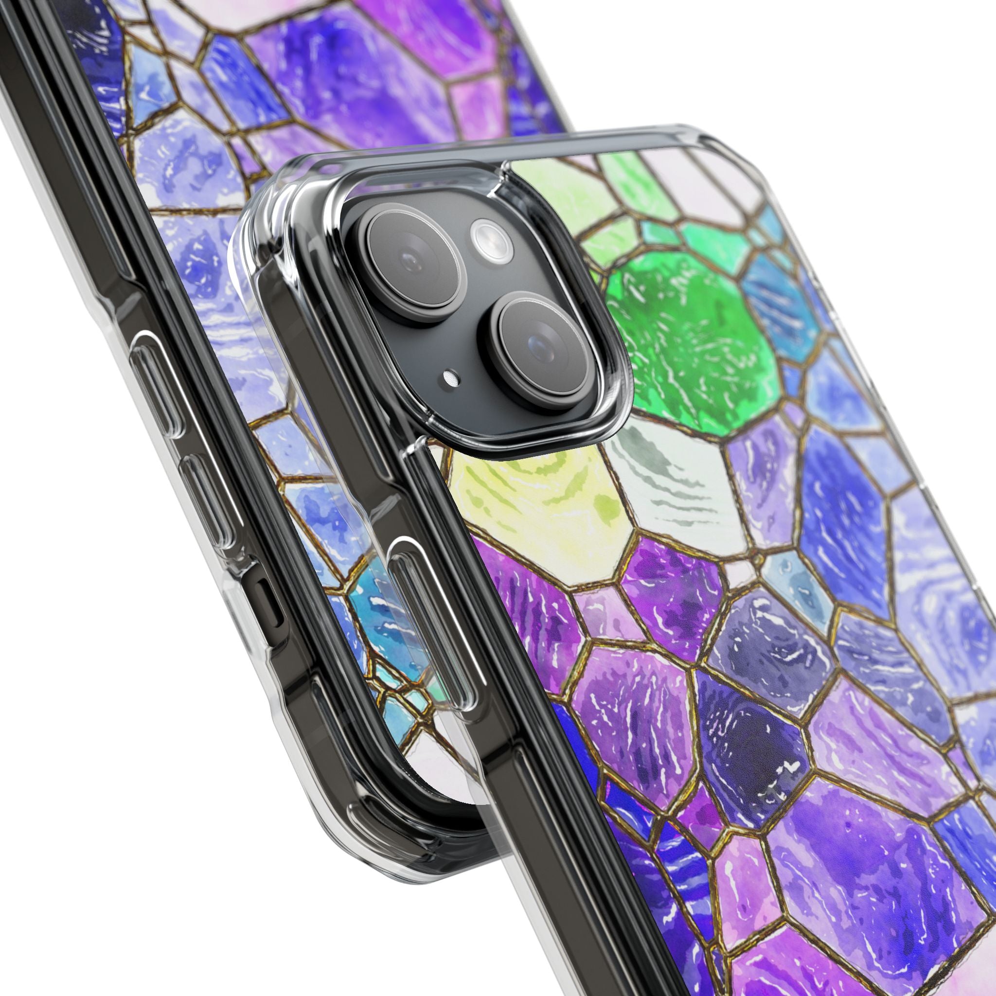 Colorful Glass Mosaic iPhone Case - Impact