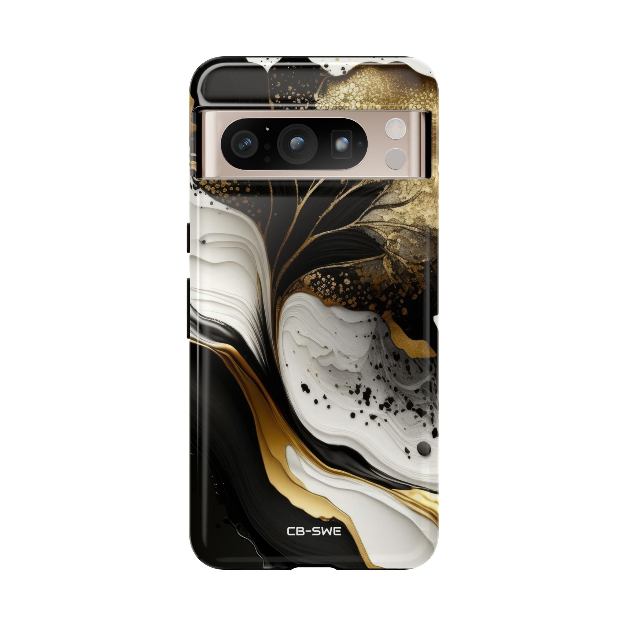 Gold Swirl Elegance - Google Pixel Case