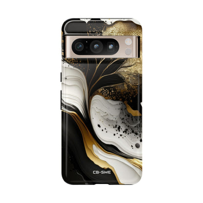 Gold Swirl Elegance - Google Pixel Case