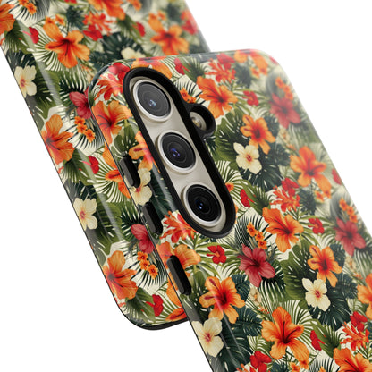 Tropical Blooms Flourish - Samsung Case