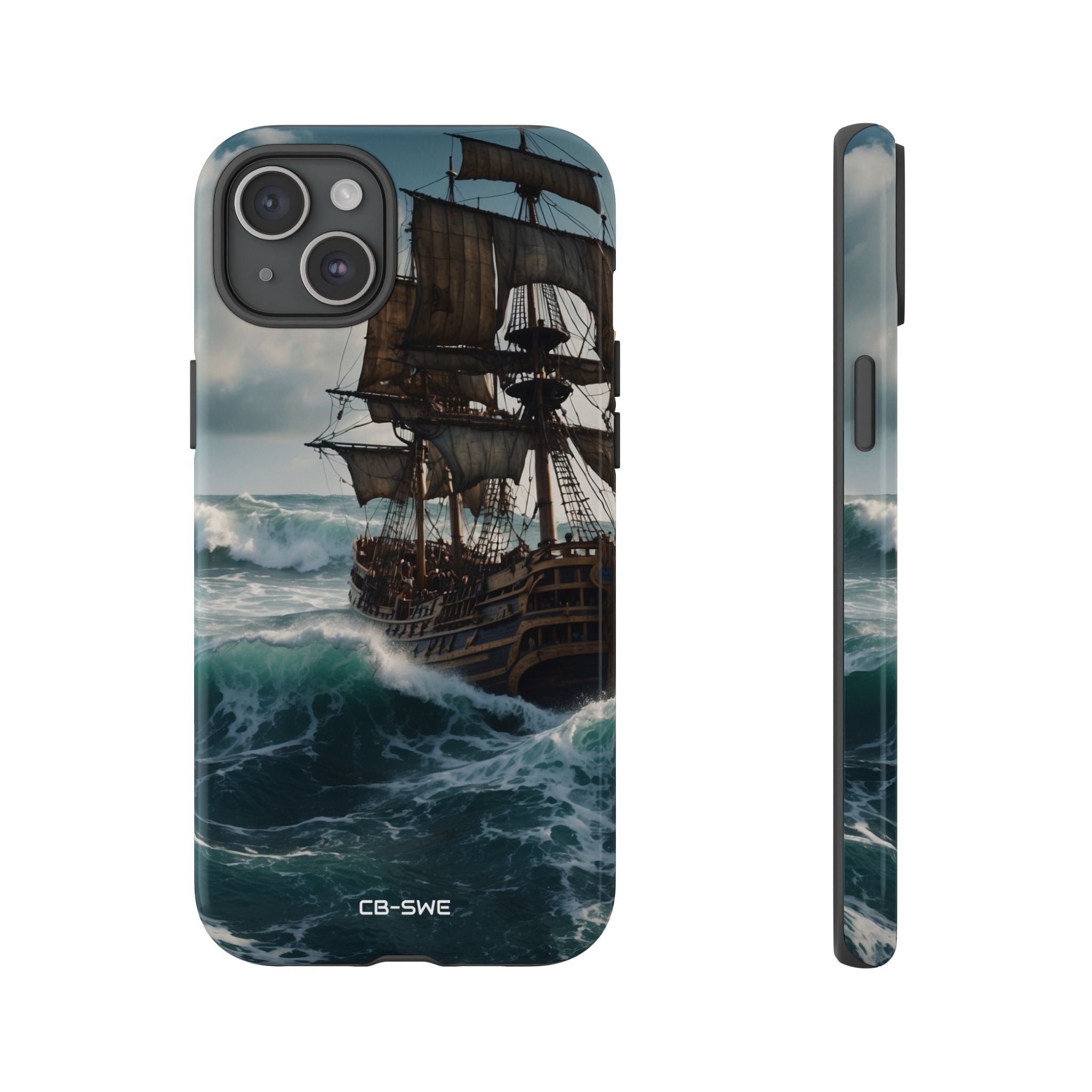 Ship Faces Waves - iPhone Case
