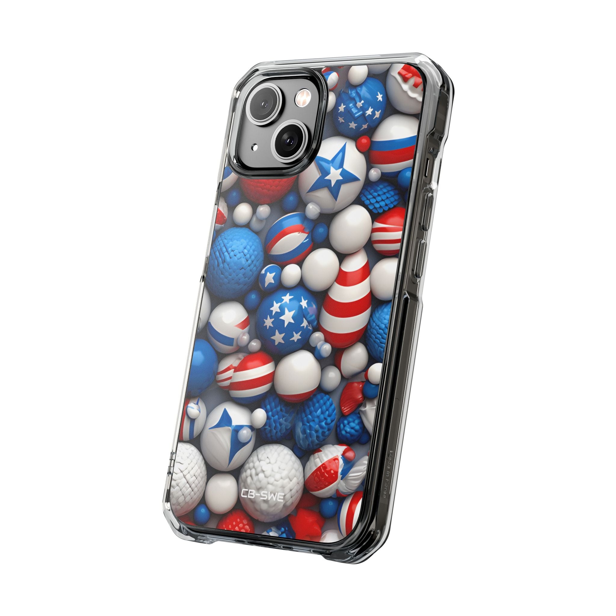 Festive Spheres Cluster iPhone Case - Impact