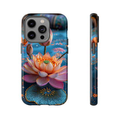 Water Rose Mandala Bliss - Protective Phone Case