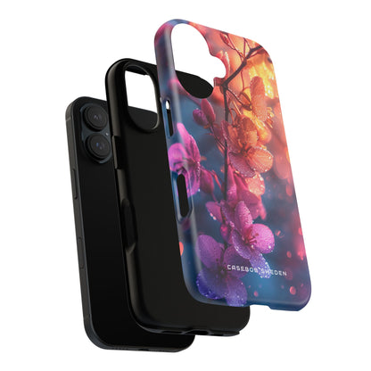 Surreal Flower Harmony iPhone 16 - Tough Phone Case