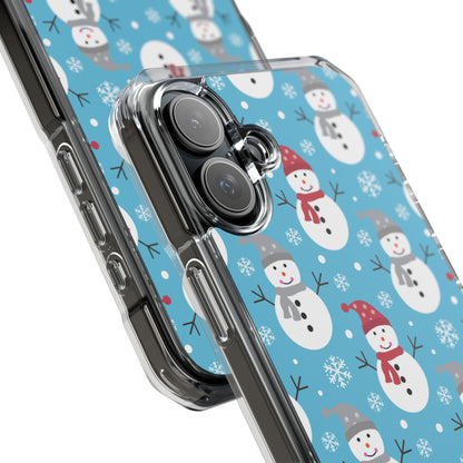 Snowman Parade iPhone 16 Plus Case - Impact