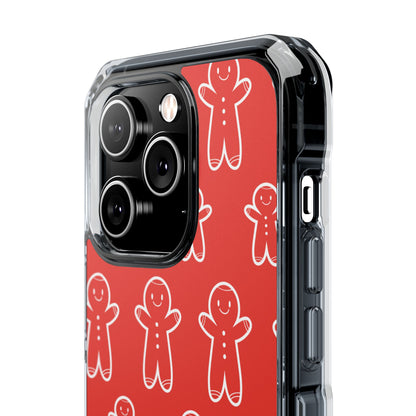 Gingerbread Men Dance iPhone Case - Impact