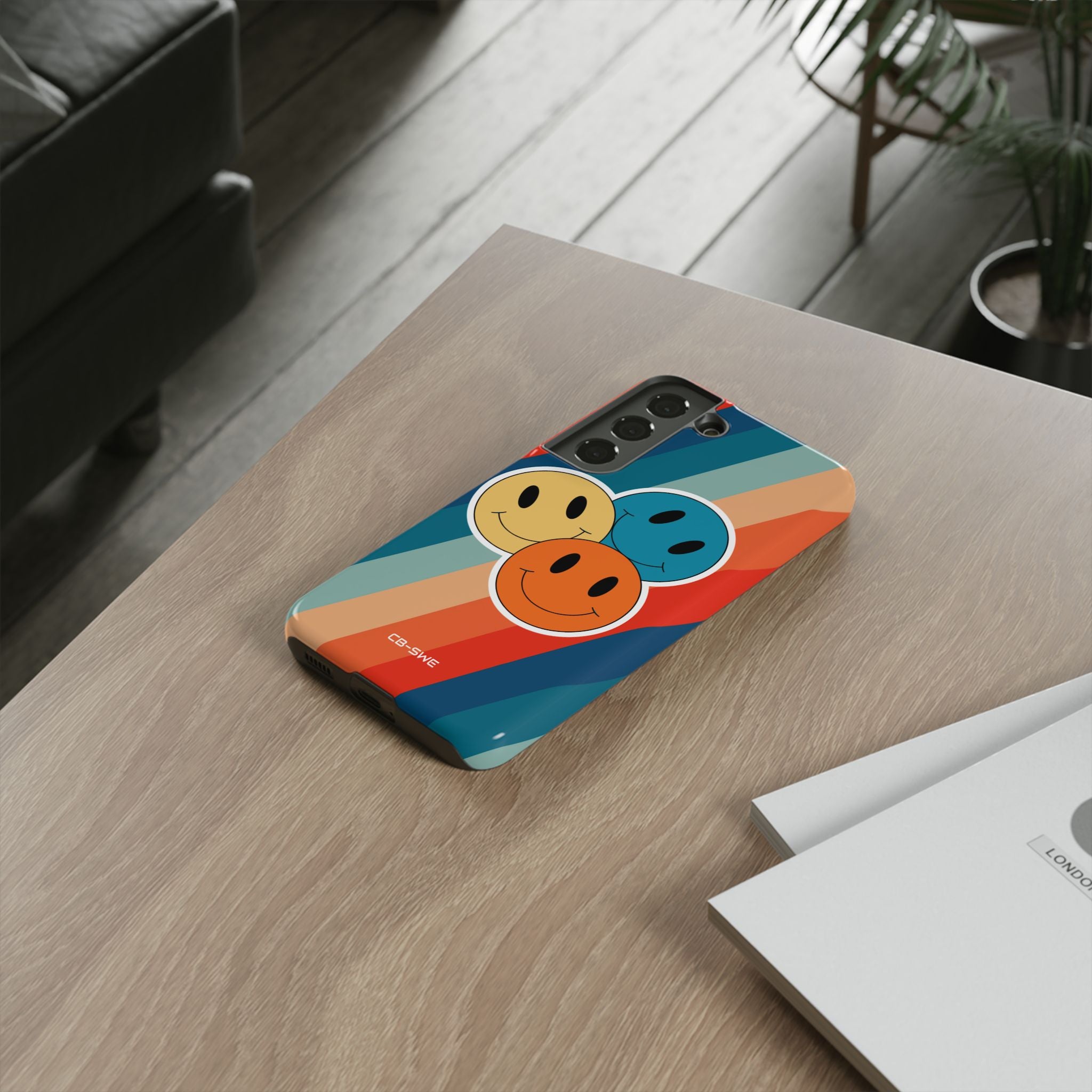Retro Smiley Harmony - Samsung Case