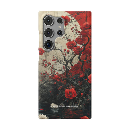 Zen Blossoms in Moonlight Samsung S24 - Slim Phone Case