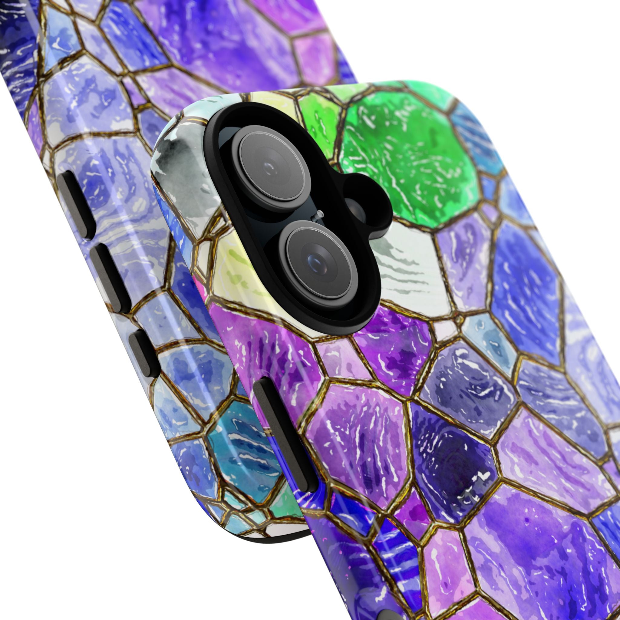 Colorful Glass Mosaic - iPhone Case