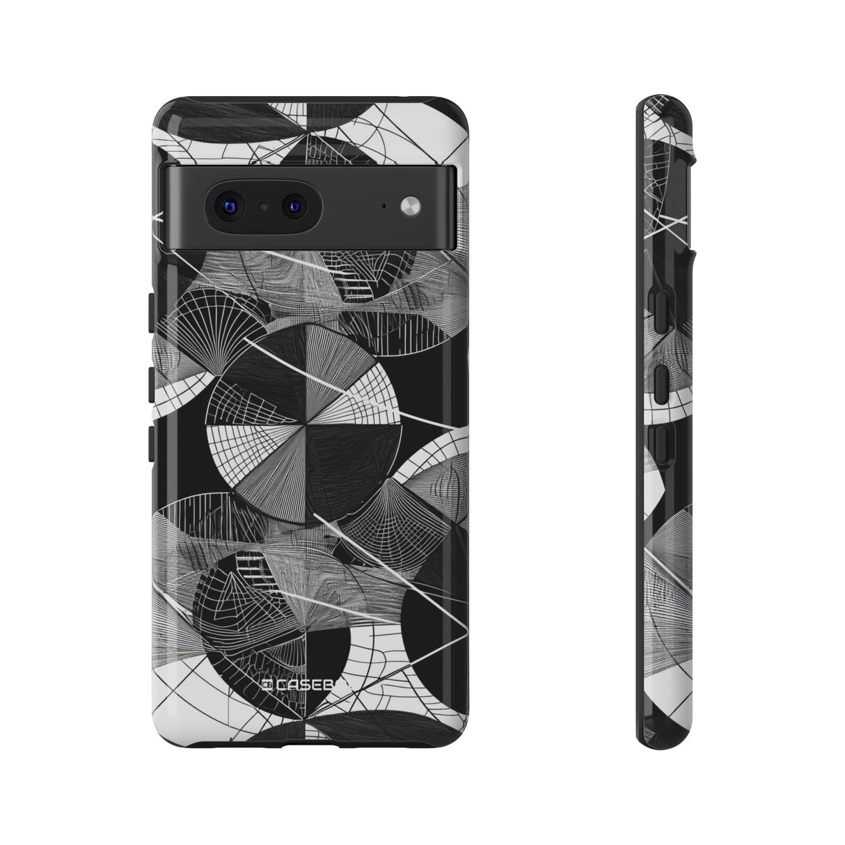 Geometric Elegance | Protective Phone Case for Google Pixel