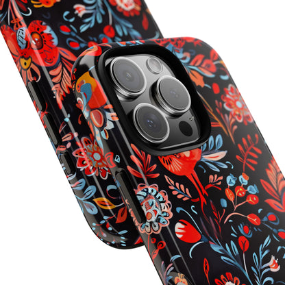 Fiery Birds iPhone 16 Pro Case - Tough