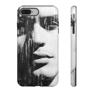 Black & White Pop Art - Protective Phone Case