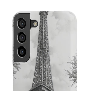 Parisian Monochrome Majesty | Slim Phone Case for Samsung