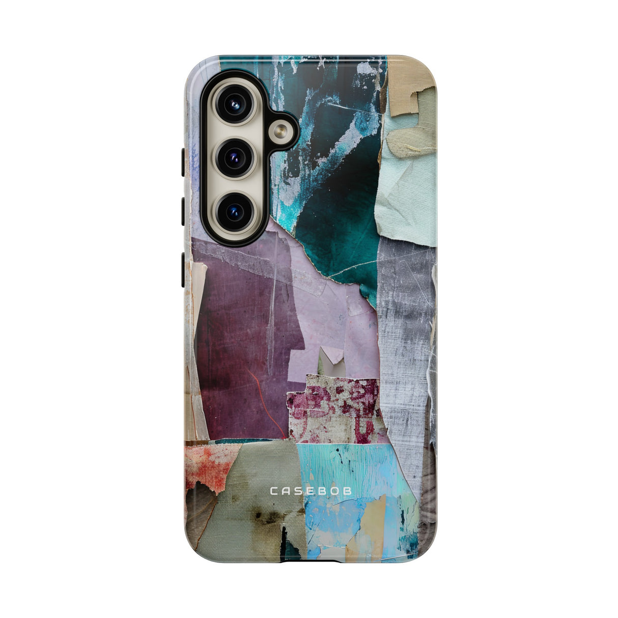 Textured Fabric Fusion - Protective Phone Case