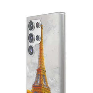 Autumnal Parisian Glow | Flexible Phone Case for Samsung Galaxy