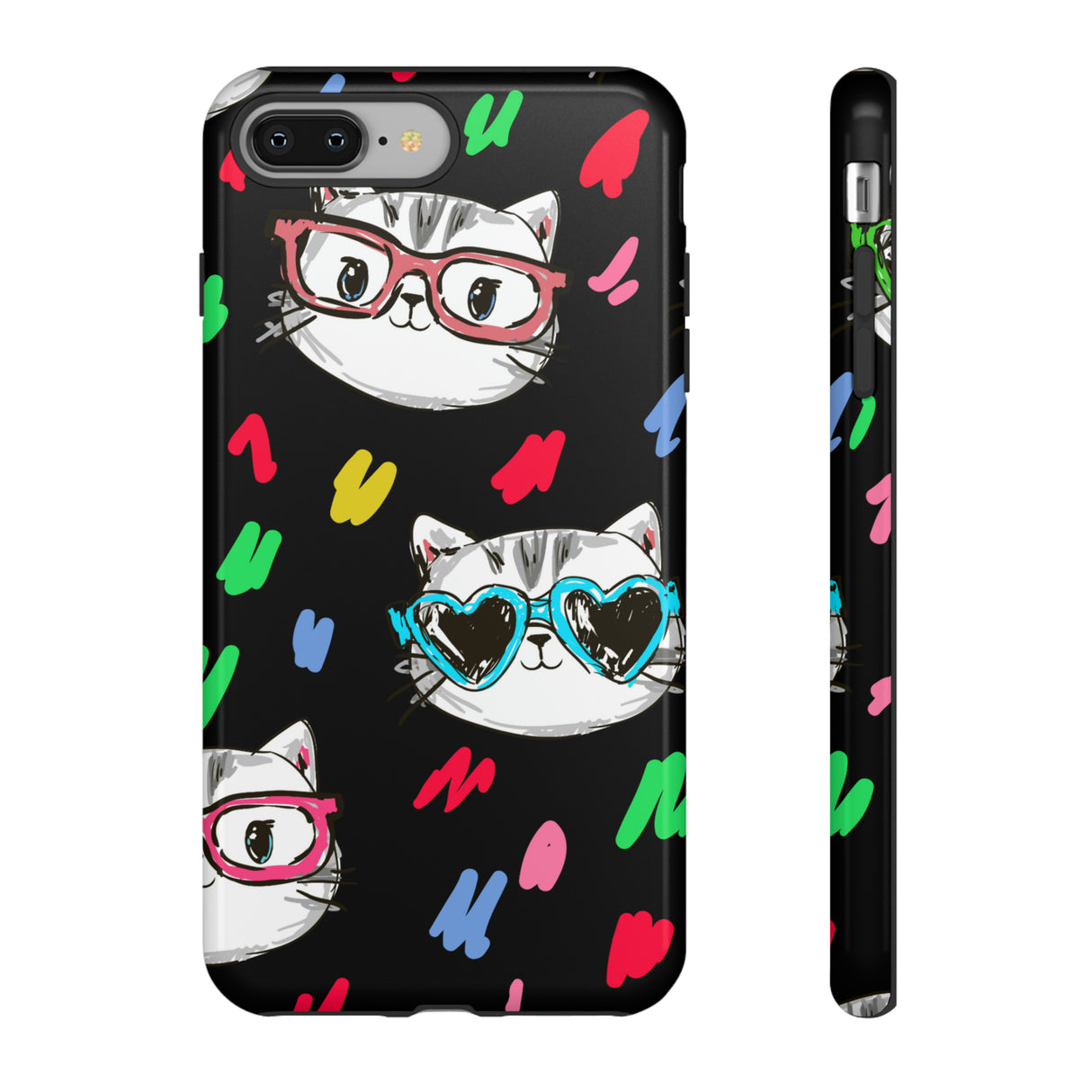 Cat Coloring - Protective Phone Case