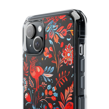 Vivid Birdscape iPhone 15 Plus Case - Impact