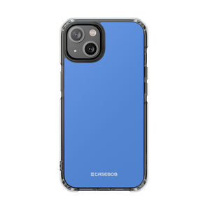 Vereinte Nationen, Blau | Handyhülle für iPhone (Clear Impact Case – Magnetisch) 