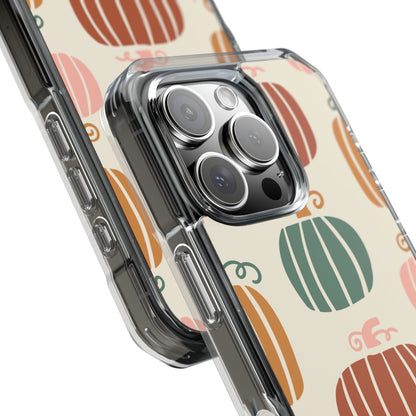 Whimsical Pumpkin Harmony iPhone Case - Impact