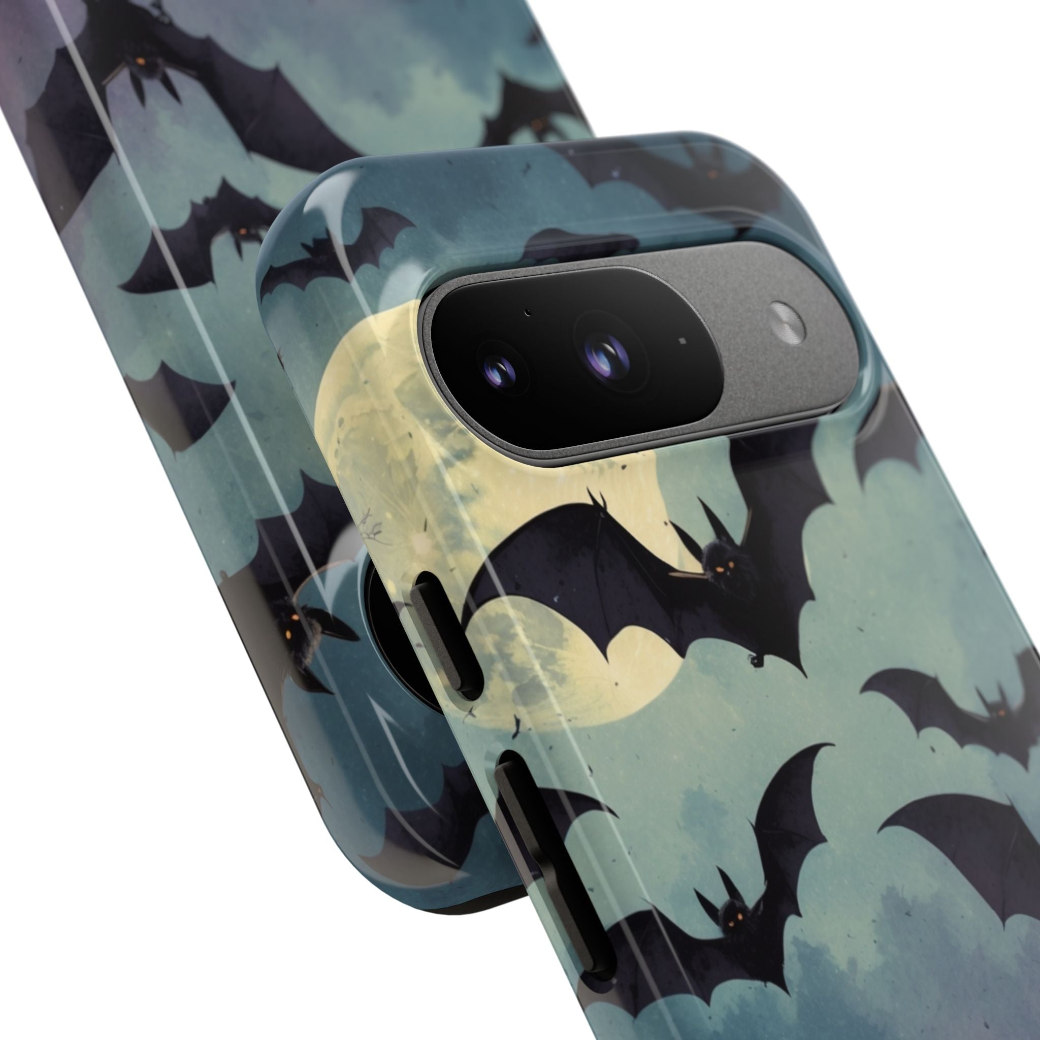 Glowing Bat Swarm Google Pixel 9 Case - Tough