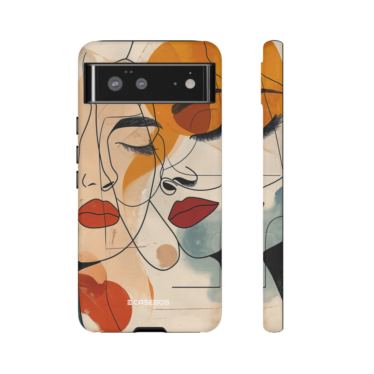 Serene Overlap | Protective Phone Case for Google Pixel