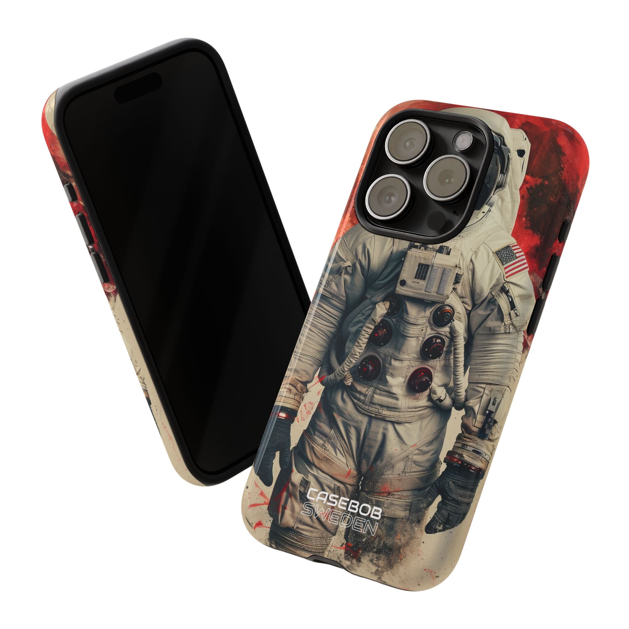 Sogno Passeggiata Spaziale Cremisi iPhone 15 - Tough