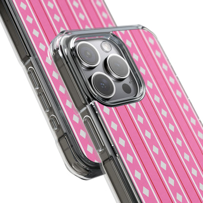 Pink Diamonds Symmetry iPhone Case - Impact