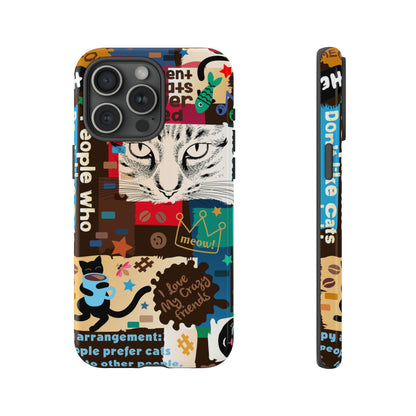 Cat Collage - Protective Phone Case