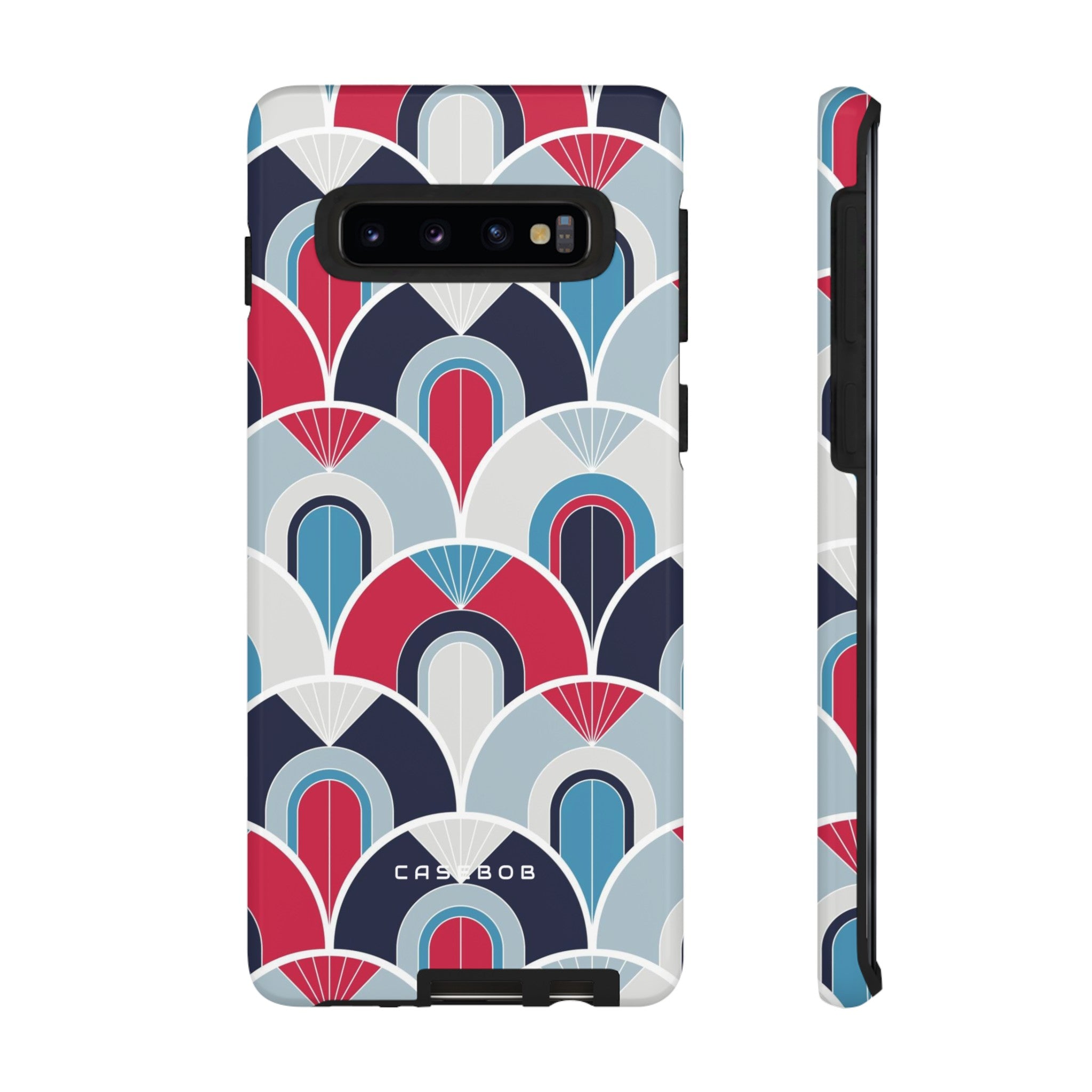 Blue Retro - Protective Phone Case