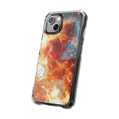 Flames Dance Wildly iPhone Case - Impact
