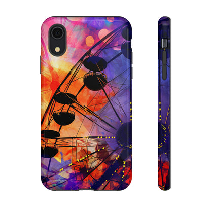 Romantic Ferris Wheel Delight - Protective Phone Case