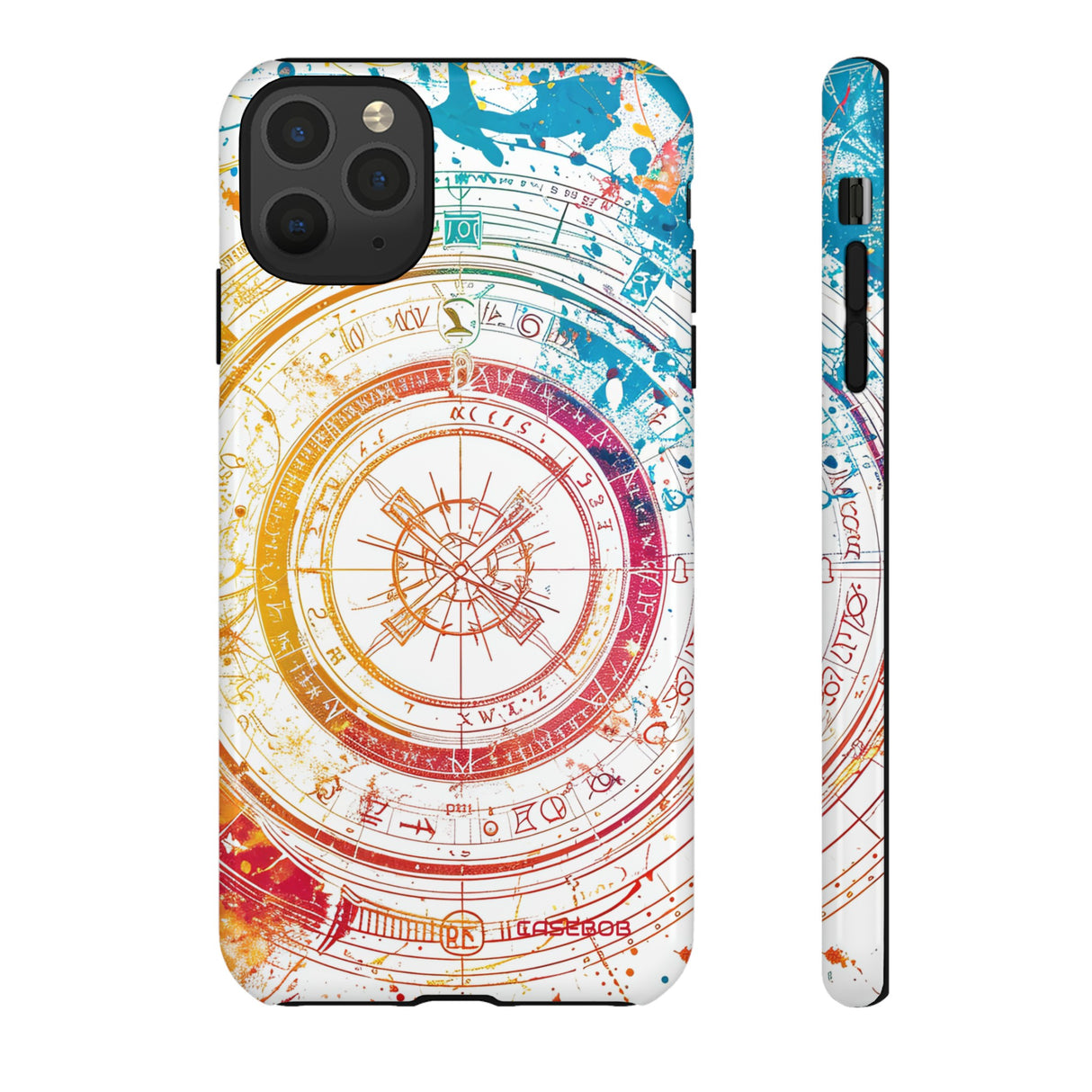 Astrological Wheel Wonders - Protective Phone Case