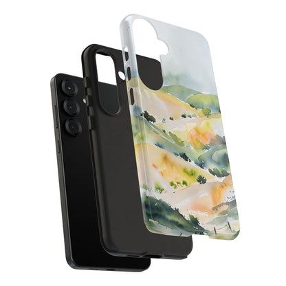 Misty Hills Watercolor - Samsung Case