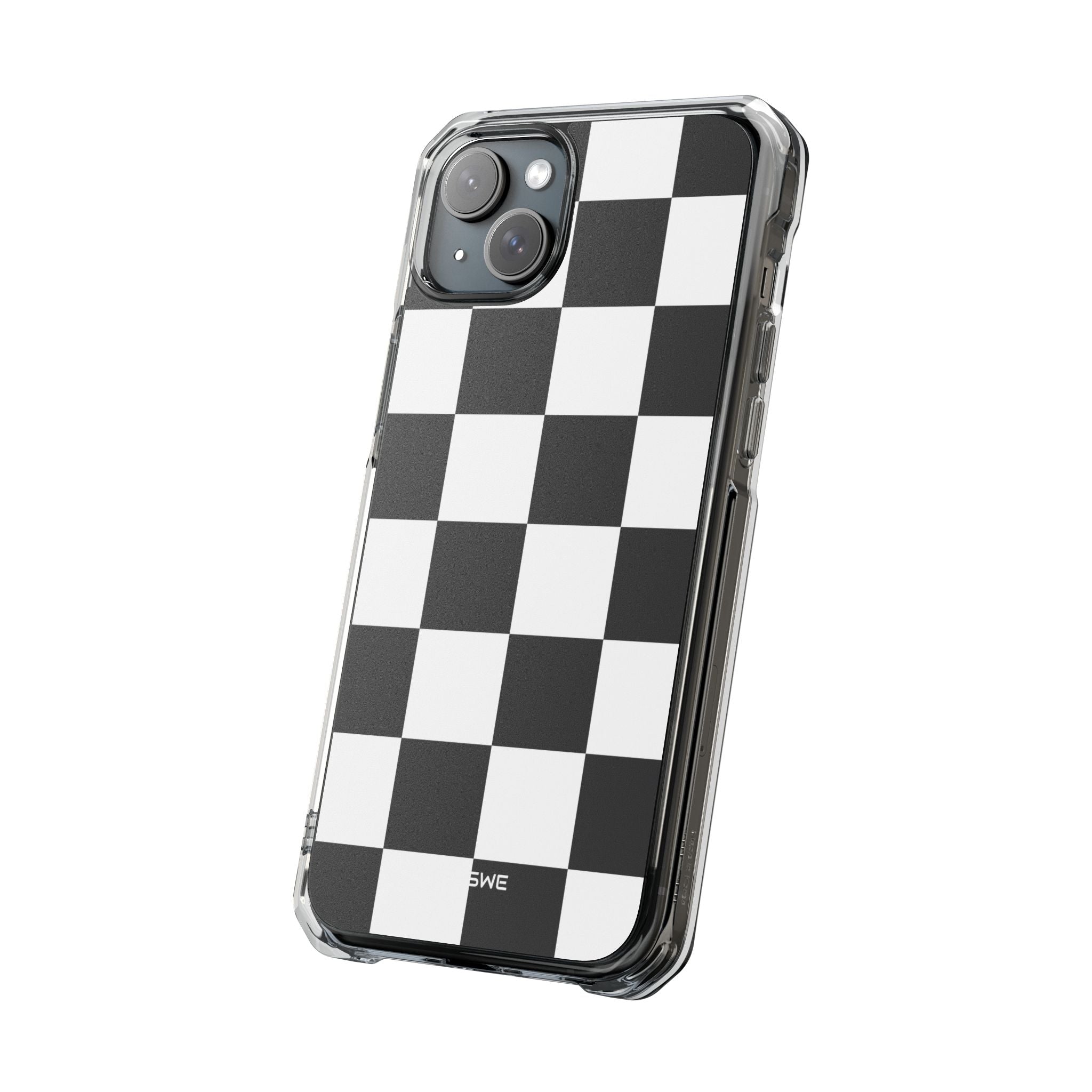 Symmetry In Squares iPhone Case - Impact