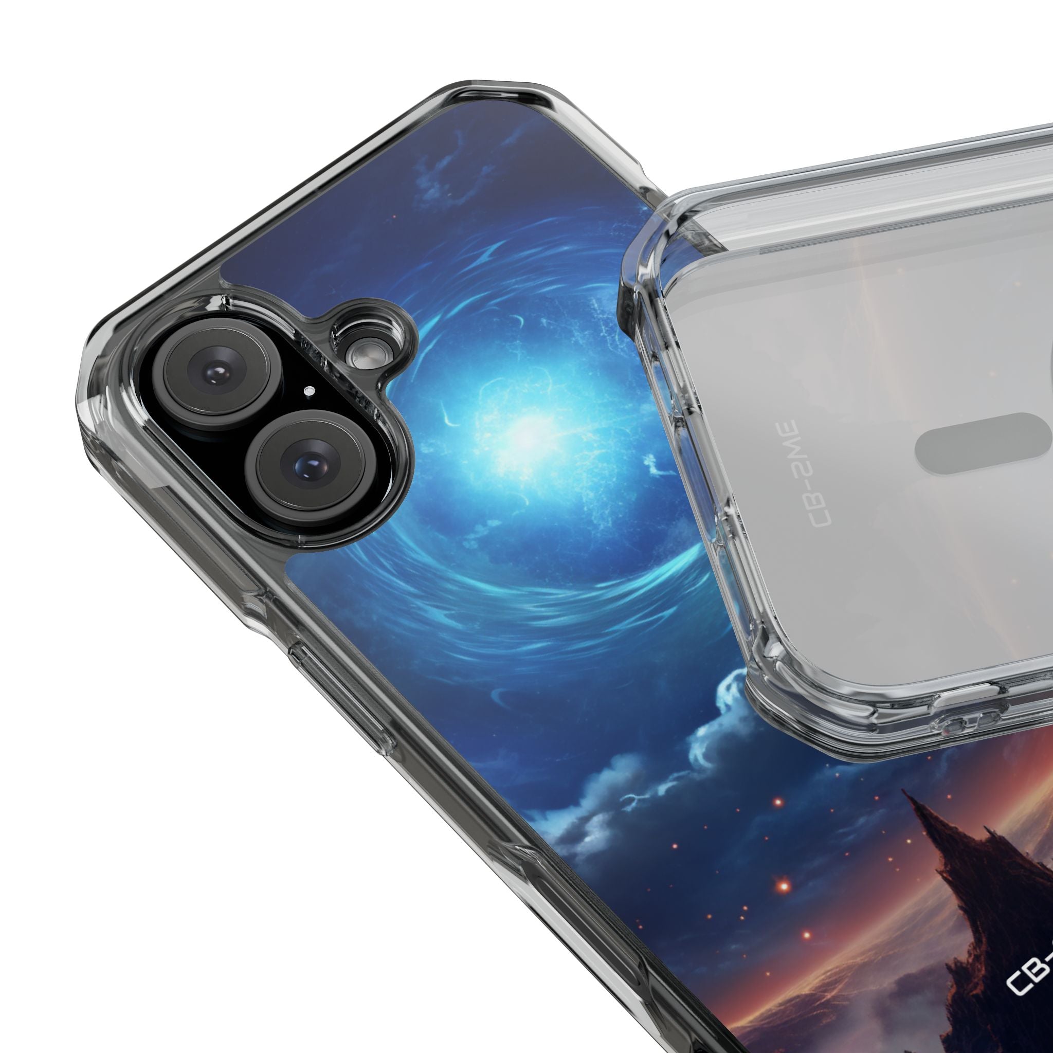 Celestial Vortex Journey iPhone Case - Impact