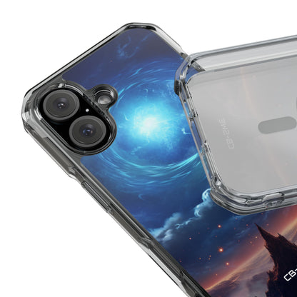 Celestial Vortex Journey iPhone Case - Impact