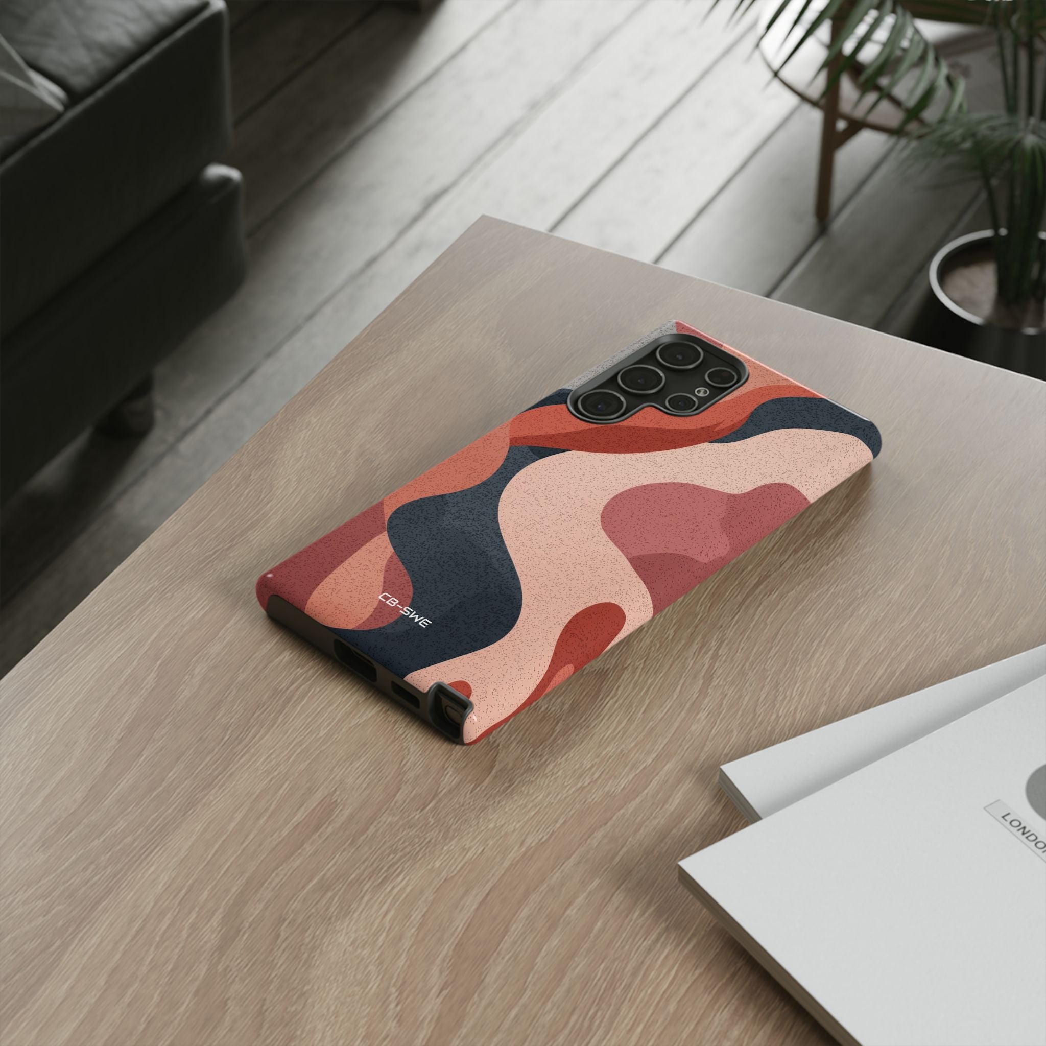 Flowing Earth Tones - Samsung Case