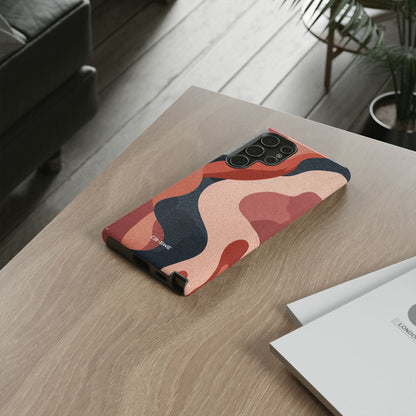 Flowing Earth Tones - Samsung Case