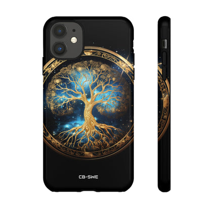 Cosmic Tree Radiance - iPhone Case
